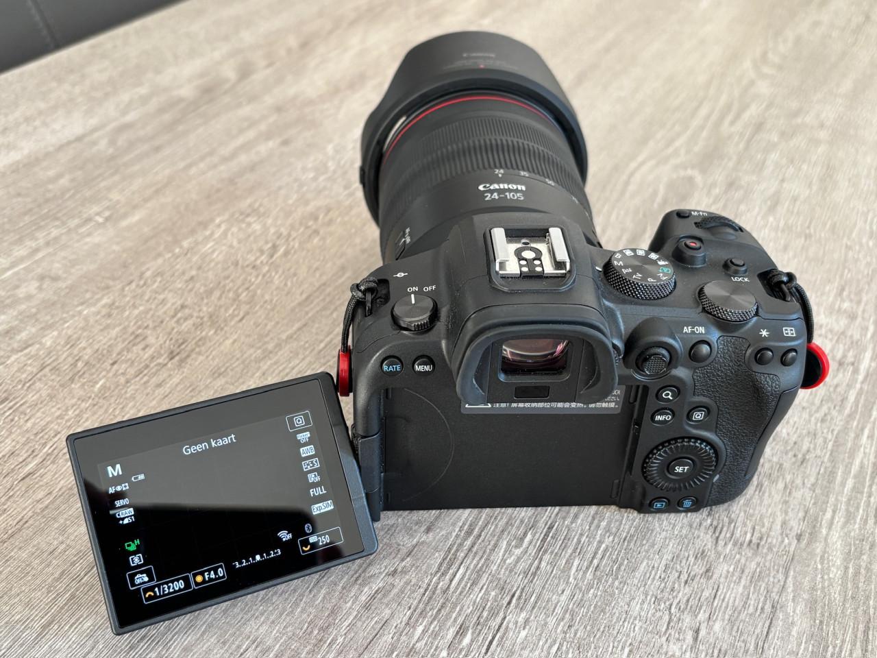 Canon R6 met RF 24-105mm F4 — absolute nieuwstaat