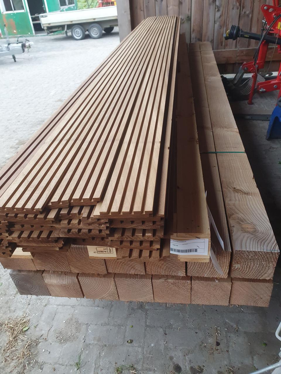 Thermowood rhombus profielplank