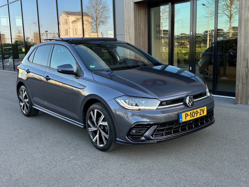 Vw Polo1.0 TSI R-Line pano|IQ-led Fabrieksgarantie tot en met juli 2026