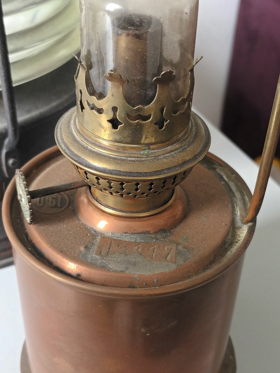 OUDE SCHEEPSLAMP