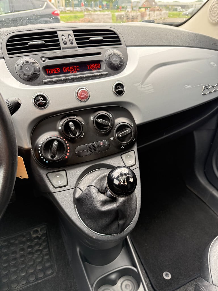 Fiat 500 1.2 - rosa - glazen dak