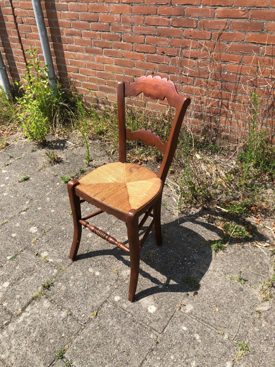 Boeren eettafel stoel.