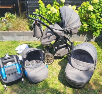 Luxe kinderwagen/Maxi-Cosi met base (isofix)