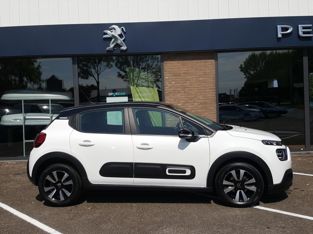 Citroen C3 shine 1.2 pt-110pk s&s (vol)automaat/eat6 | navi | bt | parkeerh