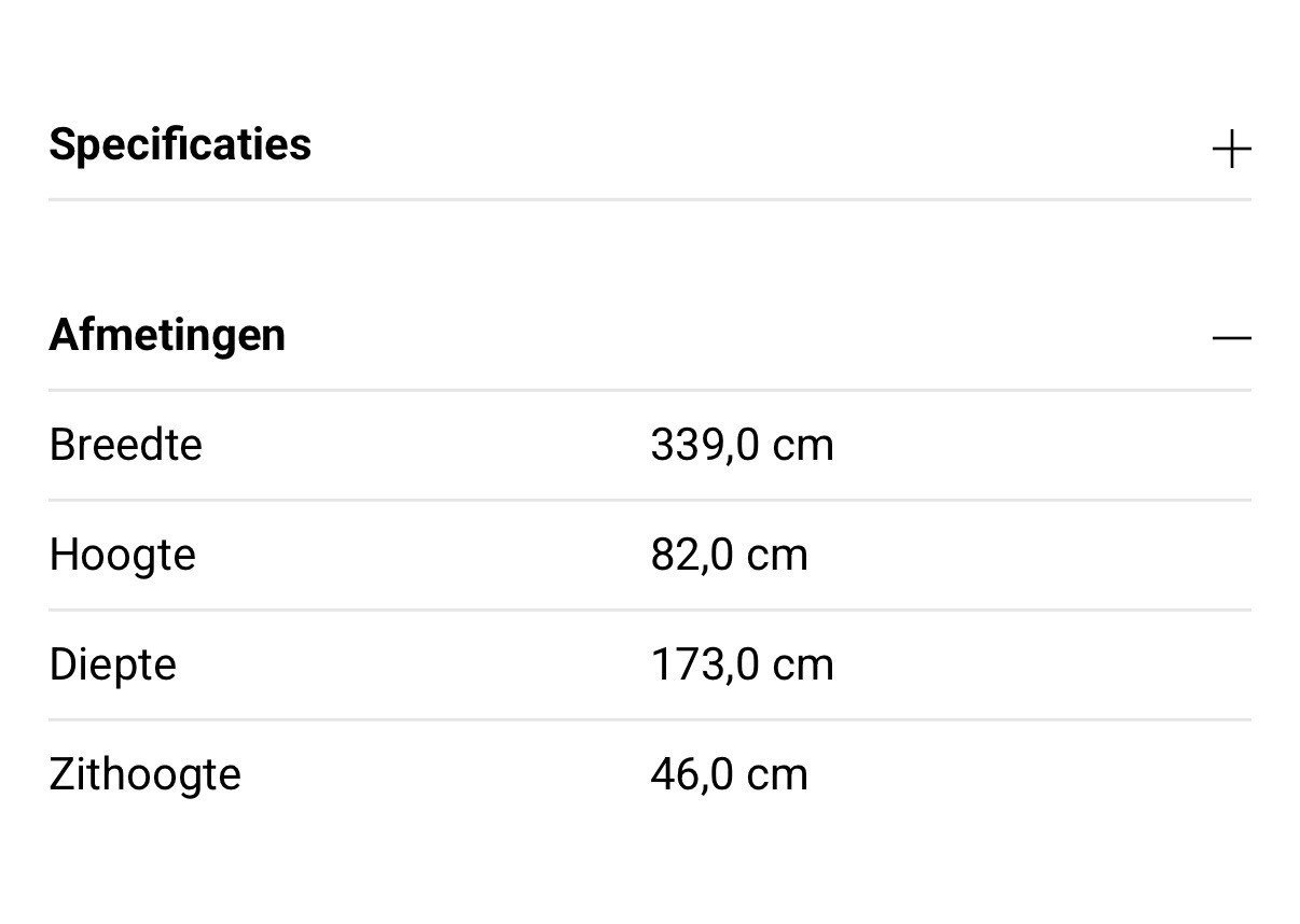 Zeer nette lichtgrijze hoekbank van JaxxChoice
