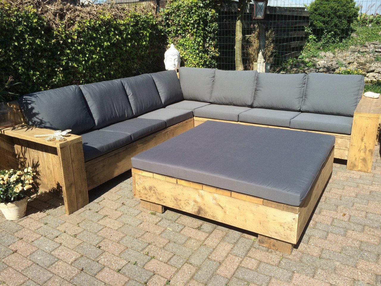 Luxe kussens voor loungeset