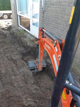 Grond,Groenen Straatwerk.