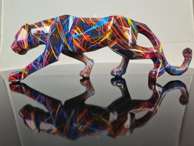 Tafel decoratie Luipaard