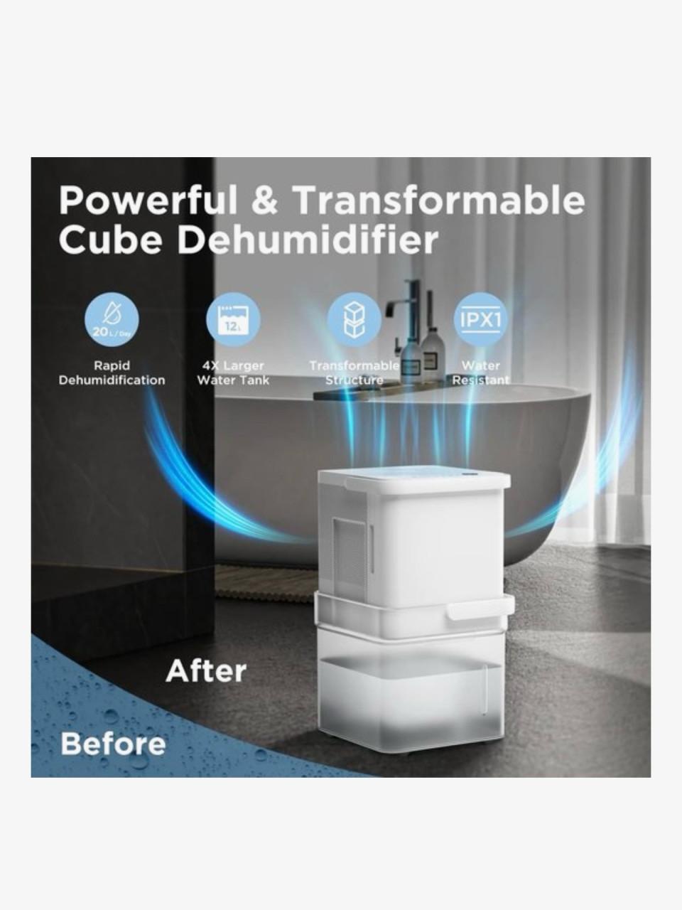 Qlima Ontvochtiger D720     Werkt Super!!