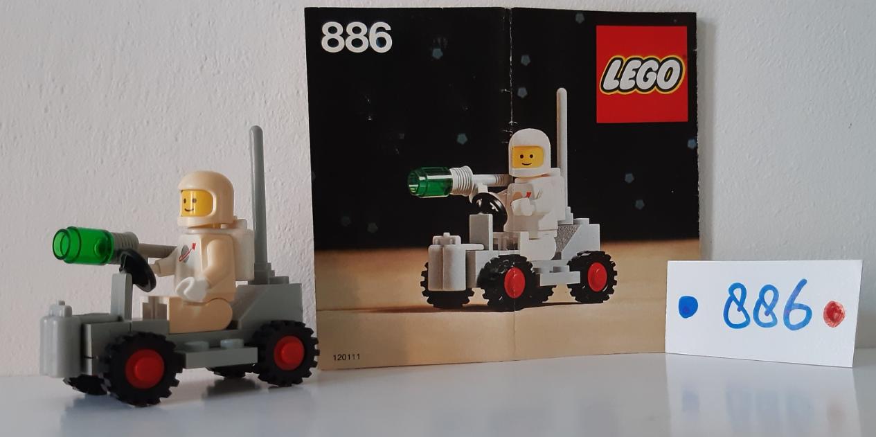 Lego Classic Space 886: space buggy, ruimtebuggy