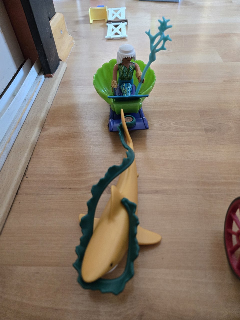 Playmobil paard en kar