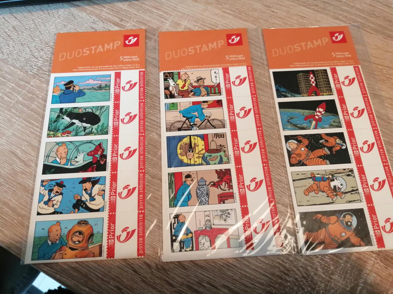 Diverse series postzegels