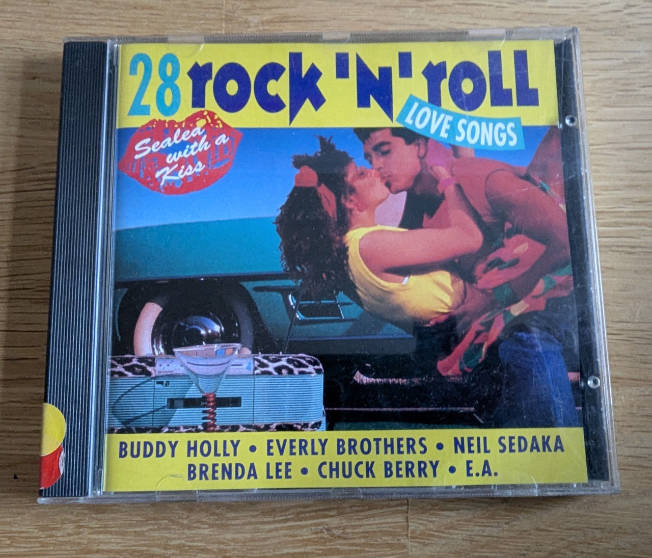 Doos met meer dan 80 cd's