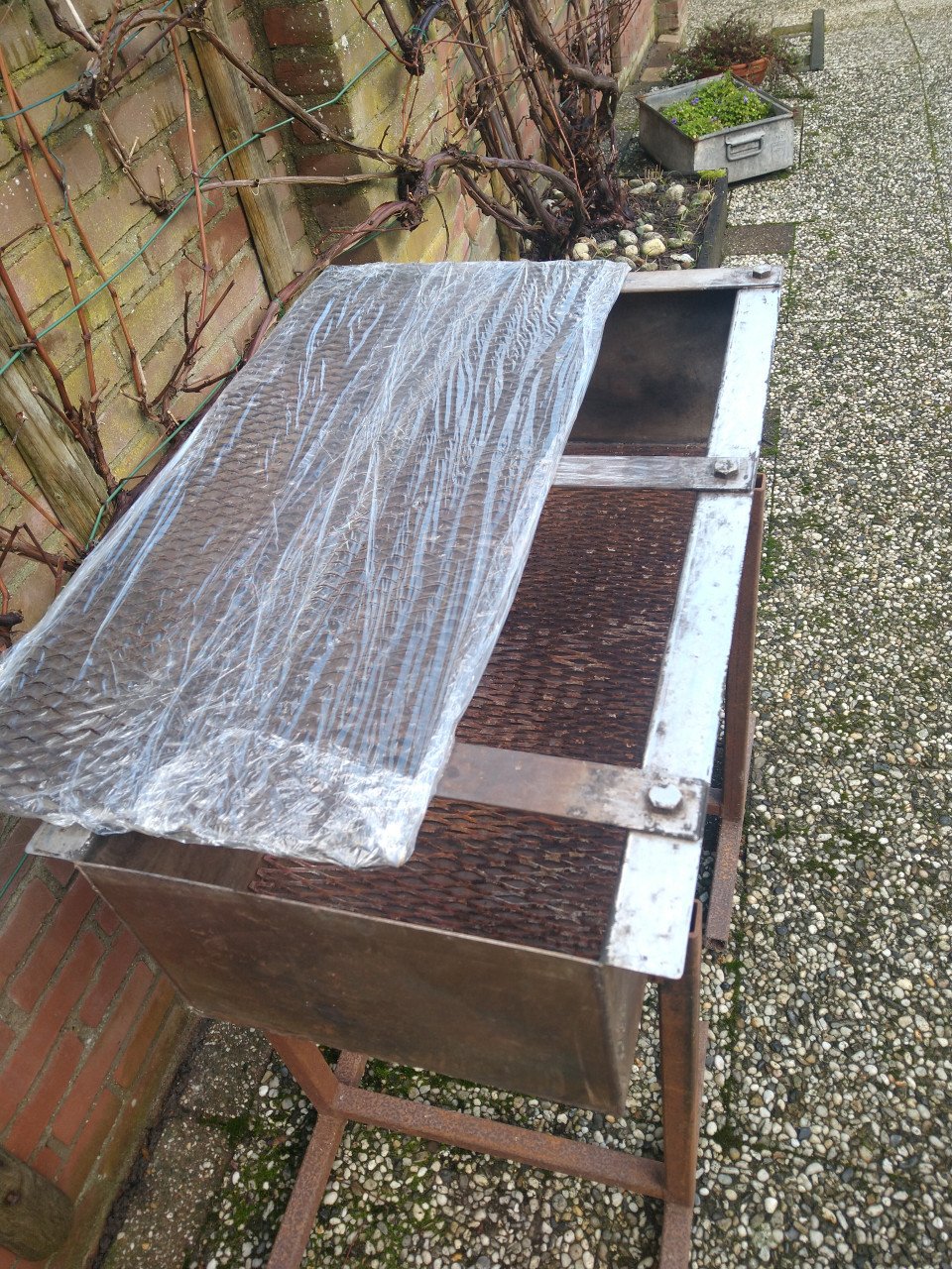 BB Q  rvs bak 150 cm
