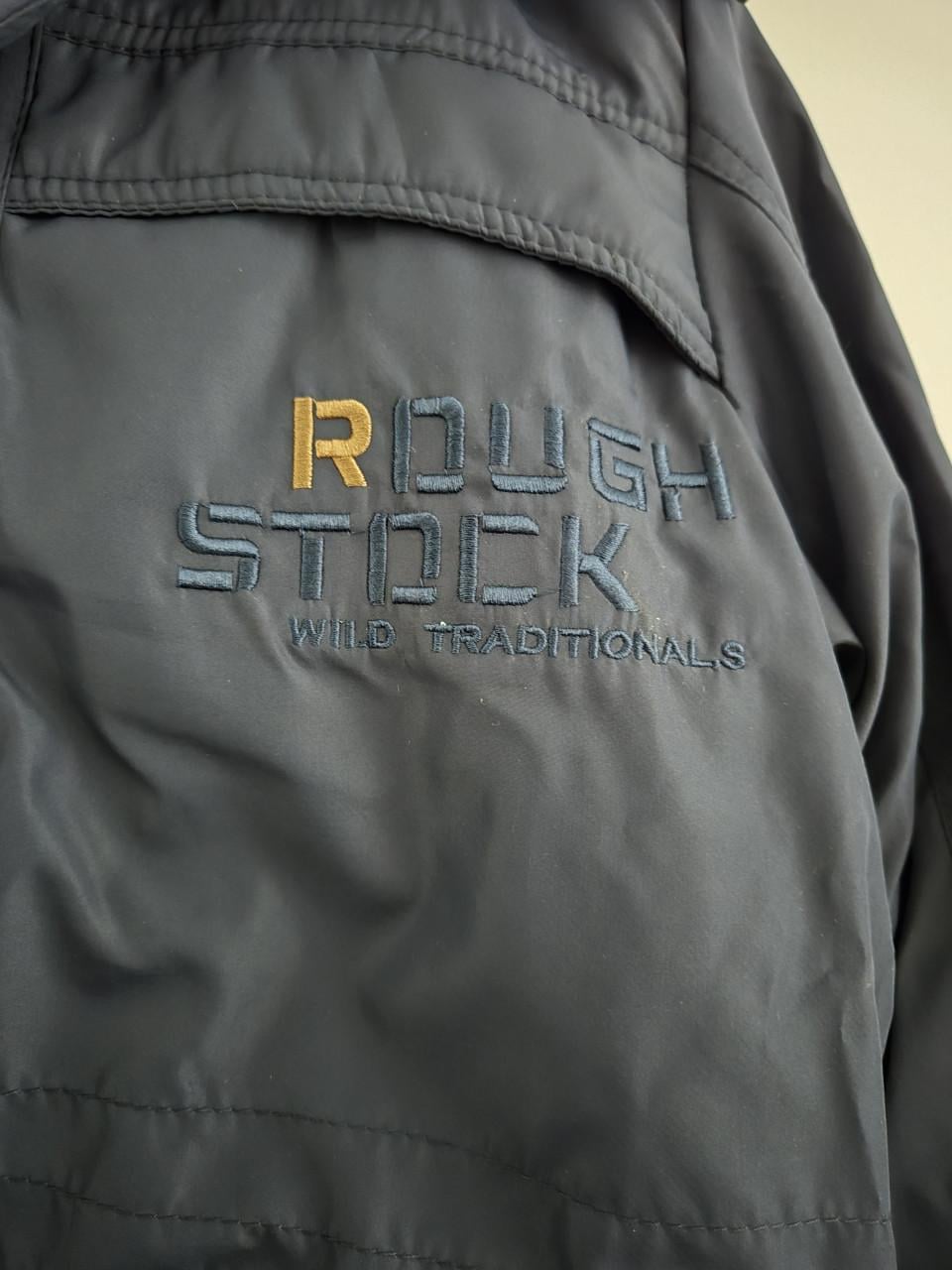 Marineblauwe Rough Stock winterjas Maat M , Zgan