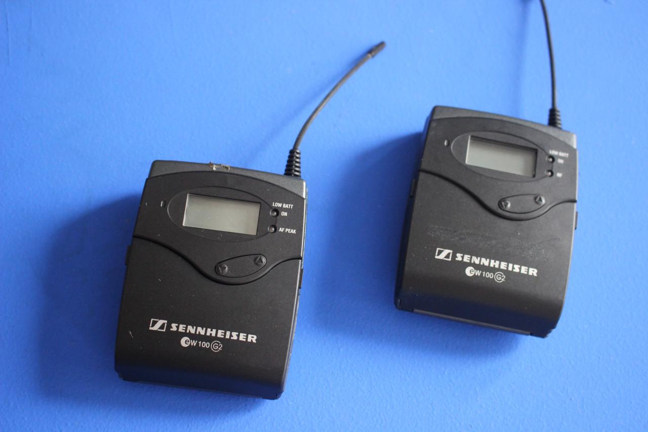 Sennheiser Draadloze dasspeld zenderset ew100g2