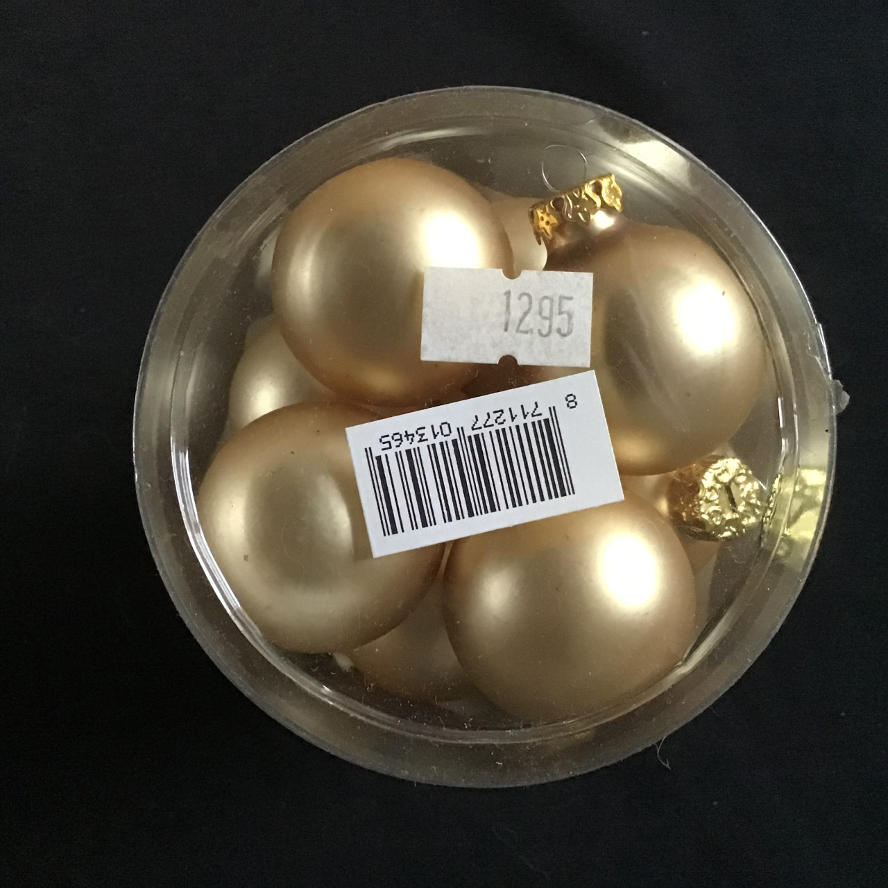 25 Kerstballen klein goudkleurig goud - kerstbal - NIEUW