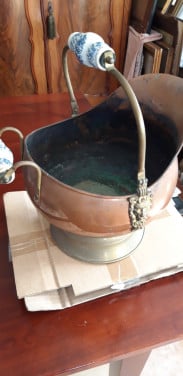 Koperen helmkit