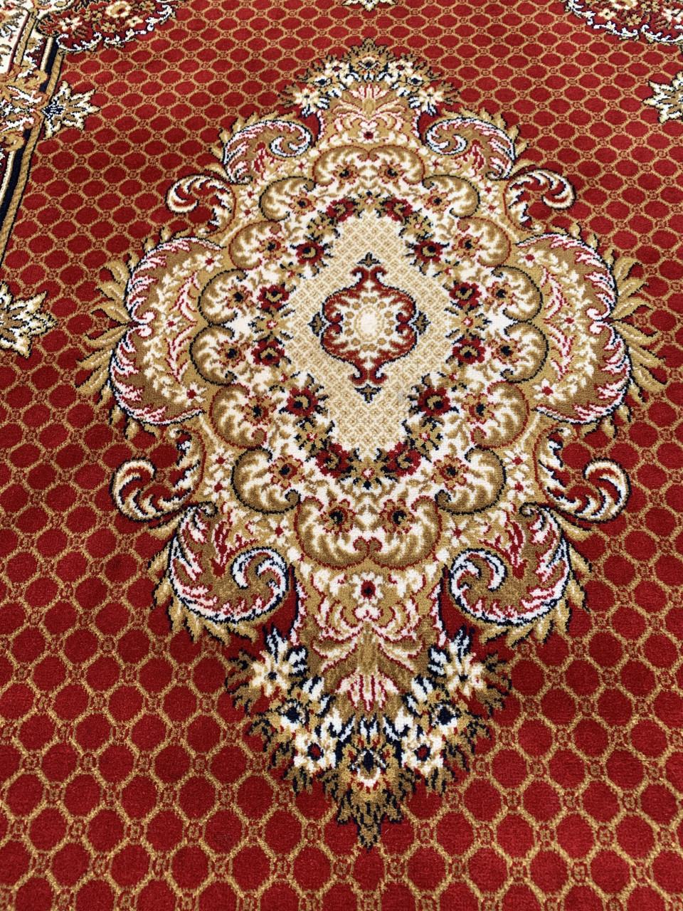 🤎Prachtig Sfeervol NIEUW Vintage Vloerkleed🤎Zuiver Scheerwol🤎230 bij 170