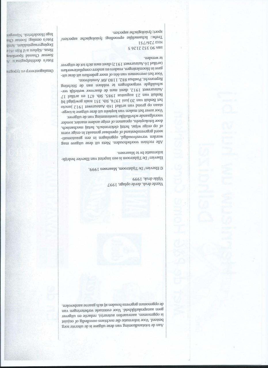 Fysiologie Voor Lichamelijke Opv., Sport & Revalid.E fox