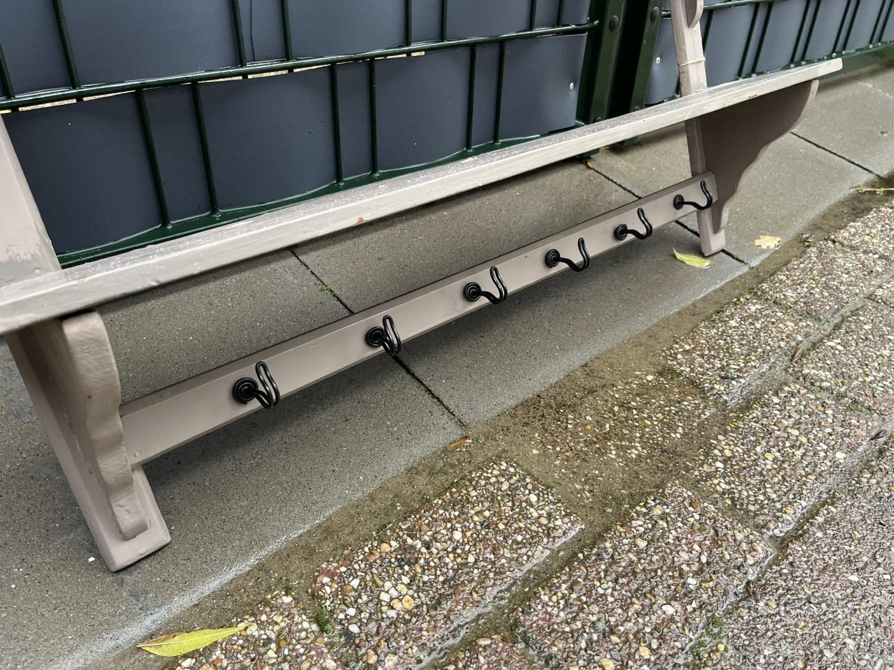 Wandkapstok Brocante 6 haken