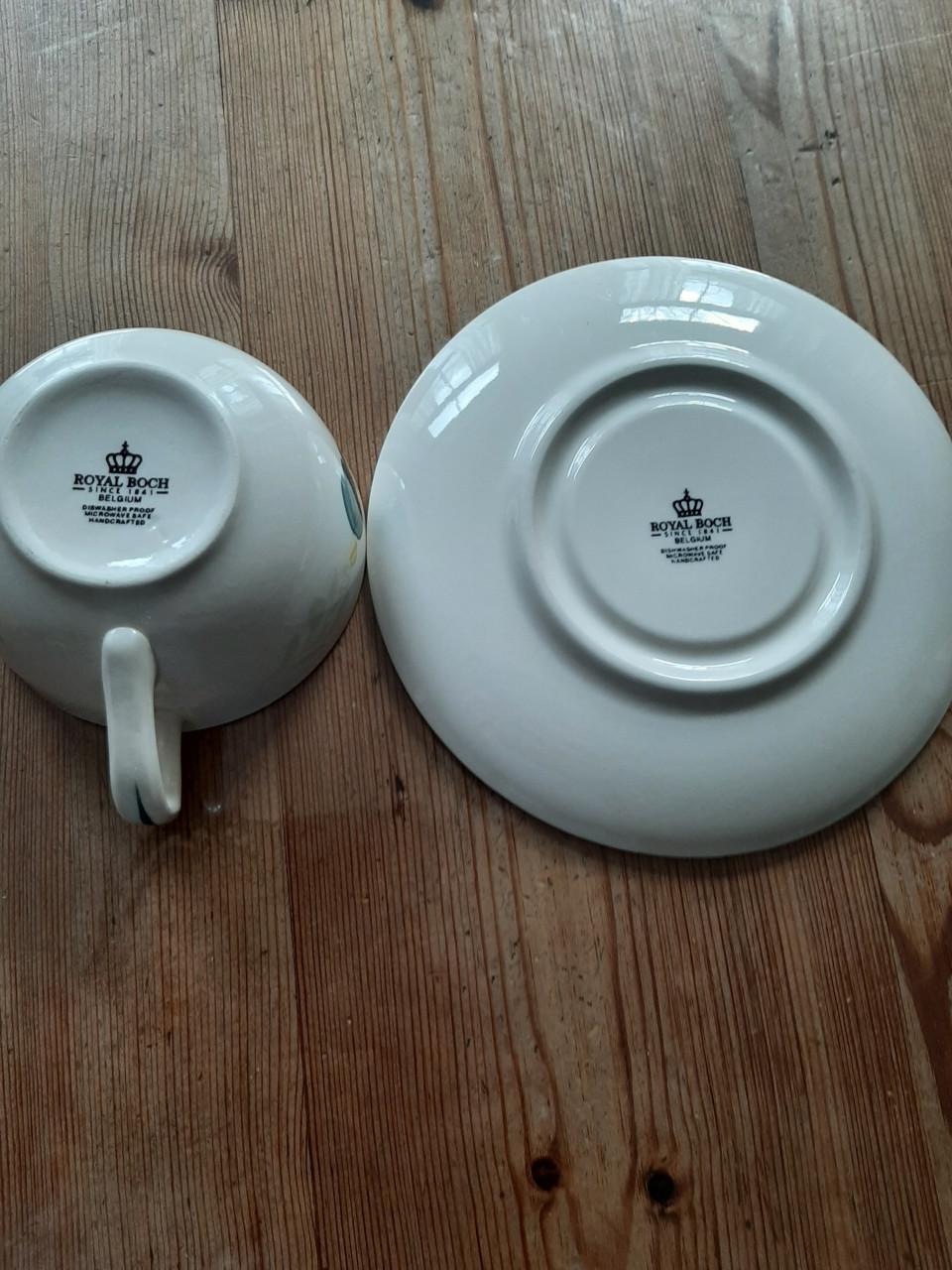 ROYAL BOCH , AQUARELLE - 2 KOP  & SCHOTELS