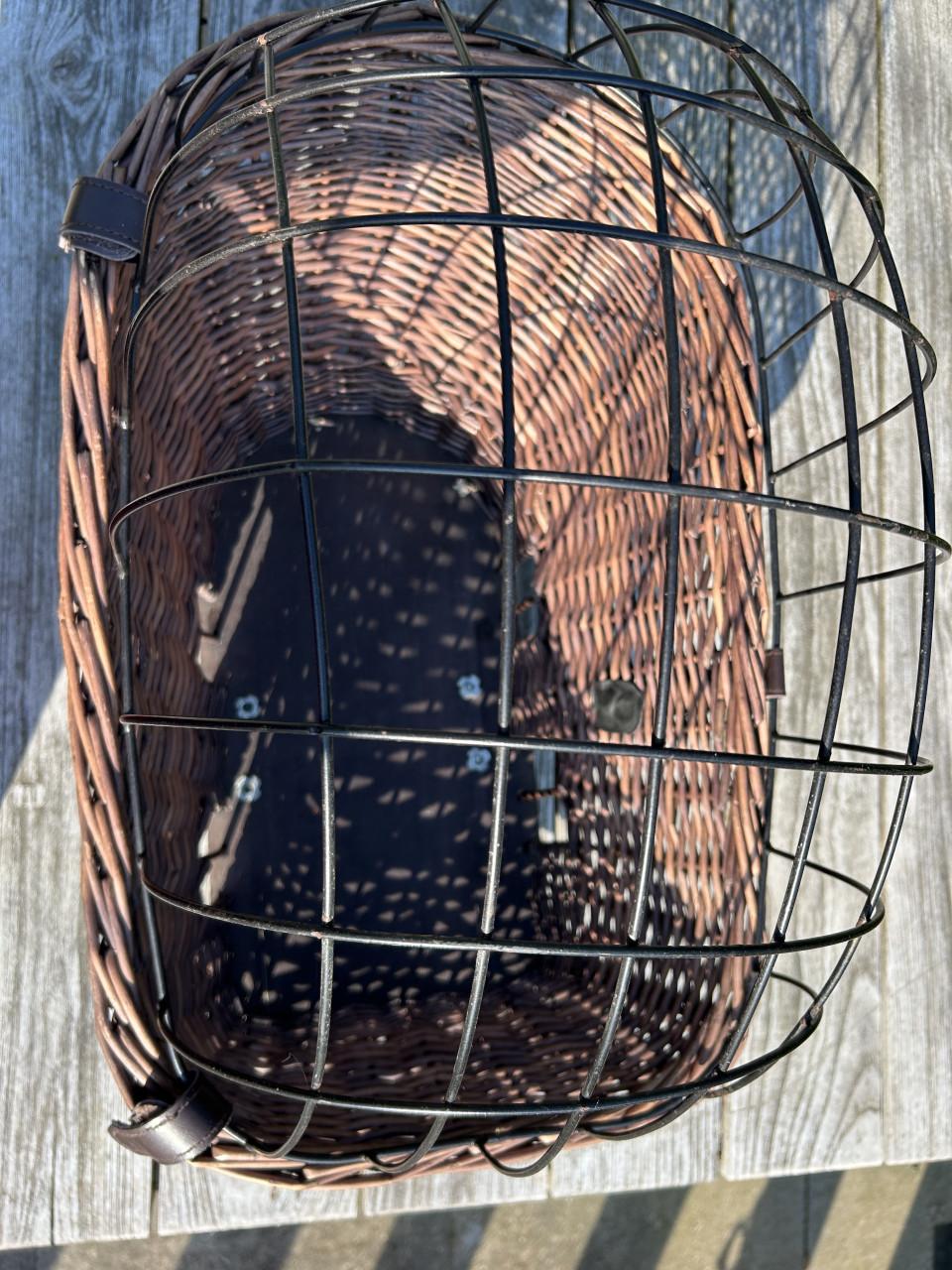 Hondenmand voor bagagedrager