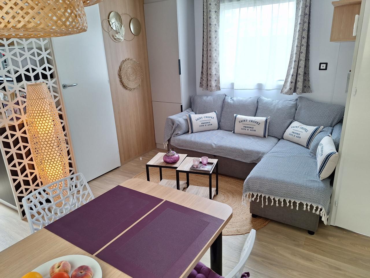 Te huur zeer mooie mobilhome in Frejus camping St Aygulf Plage