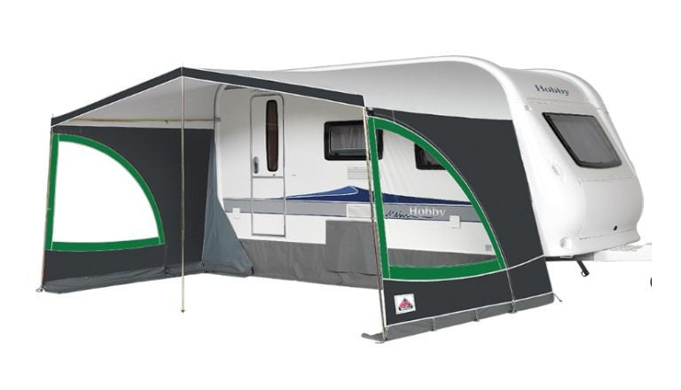 In Pr. St:  HYLANDER 410  PROVENCE   DOREMA LUIFEL MET FRAME EN ZIJSTUKKEN