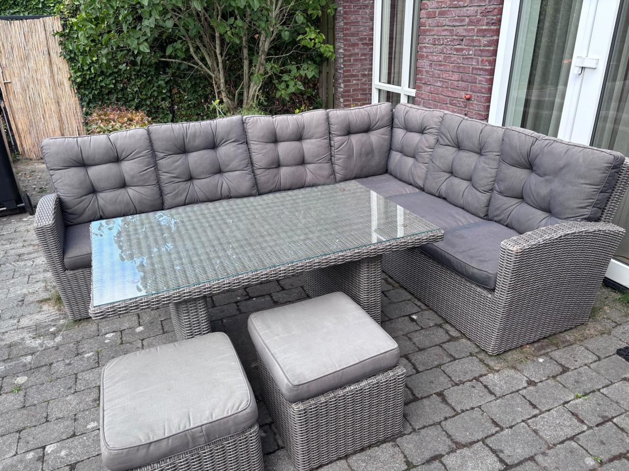 Mooie dining loungeset!