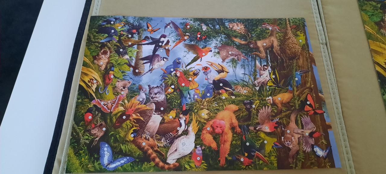 2 prachtige legpuzzels van The Wildlife Collection