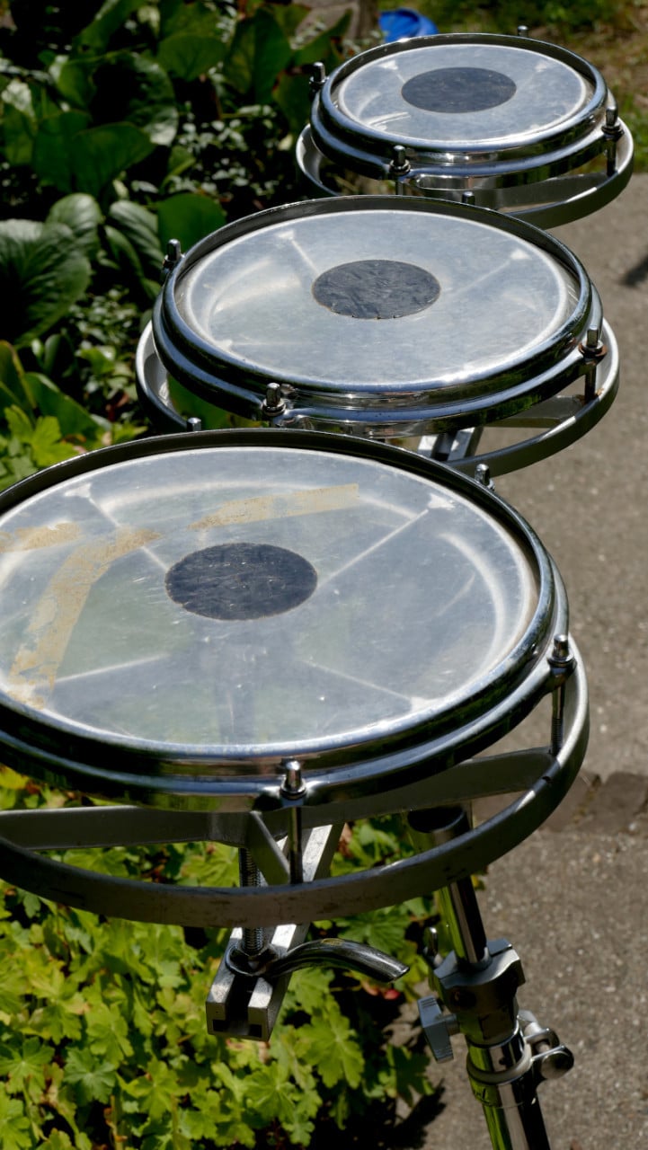 Rototoms, set van 3; Vintage, Pearl Dynamex standaard