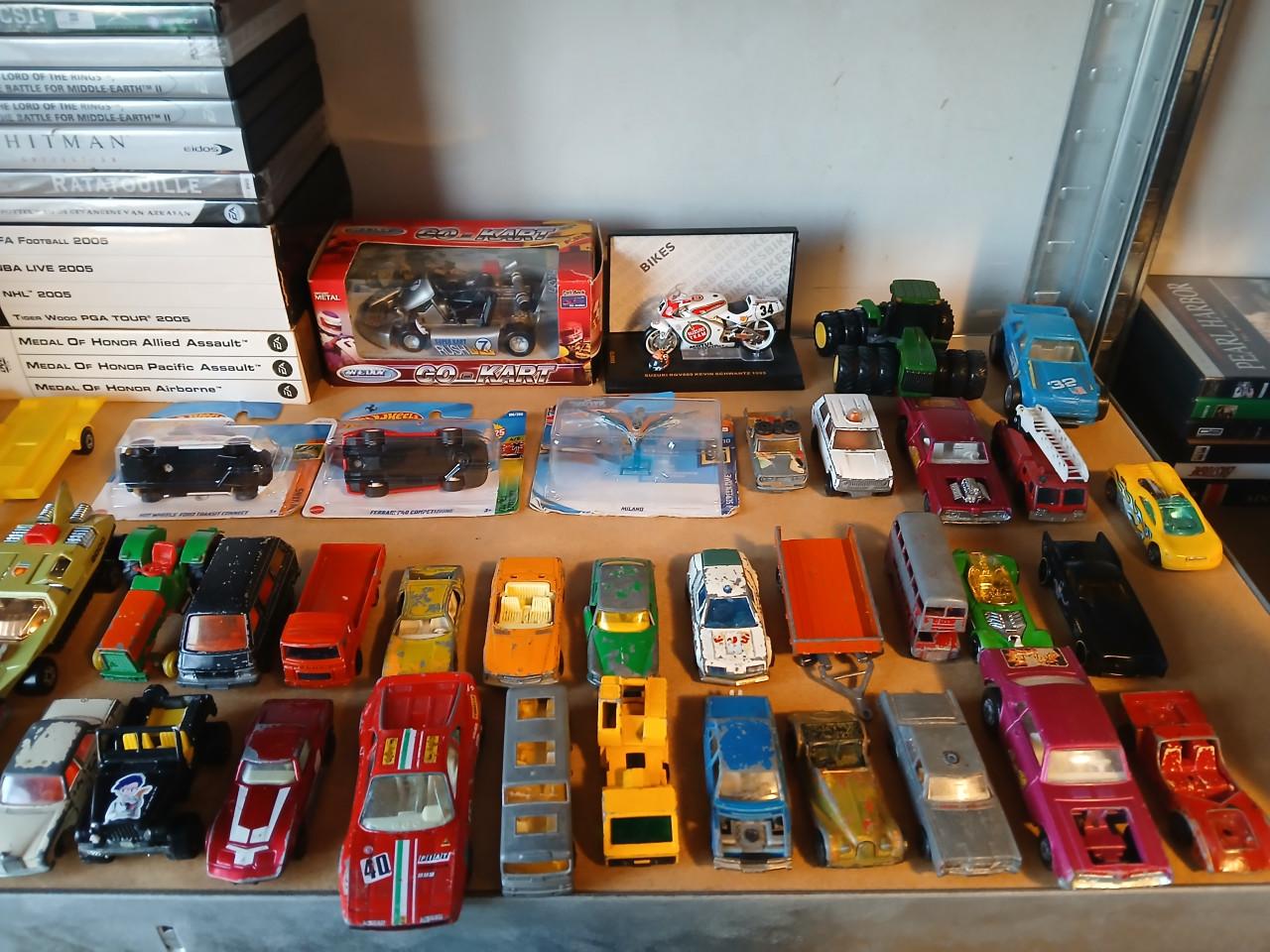 Matchbox hot wheels partij