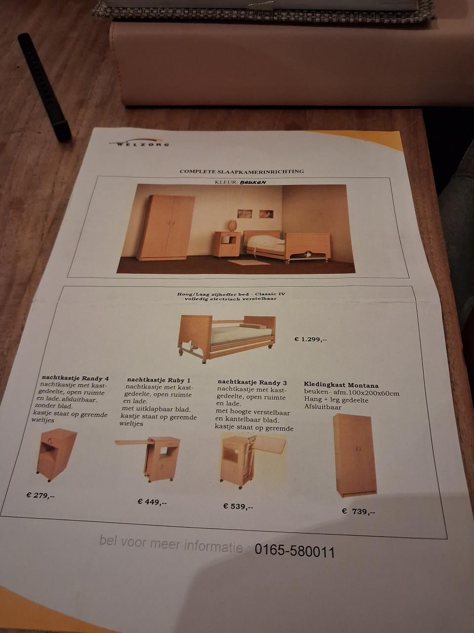 Ziekenhuis nachtkastje