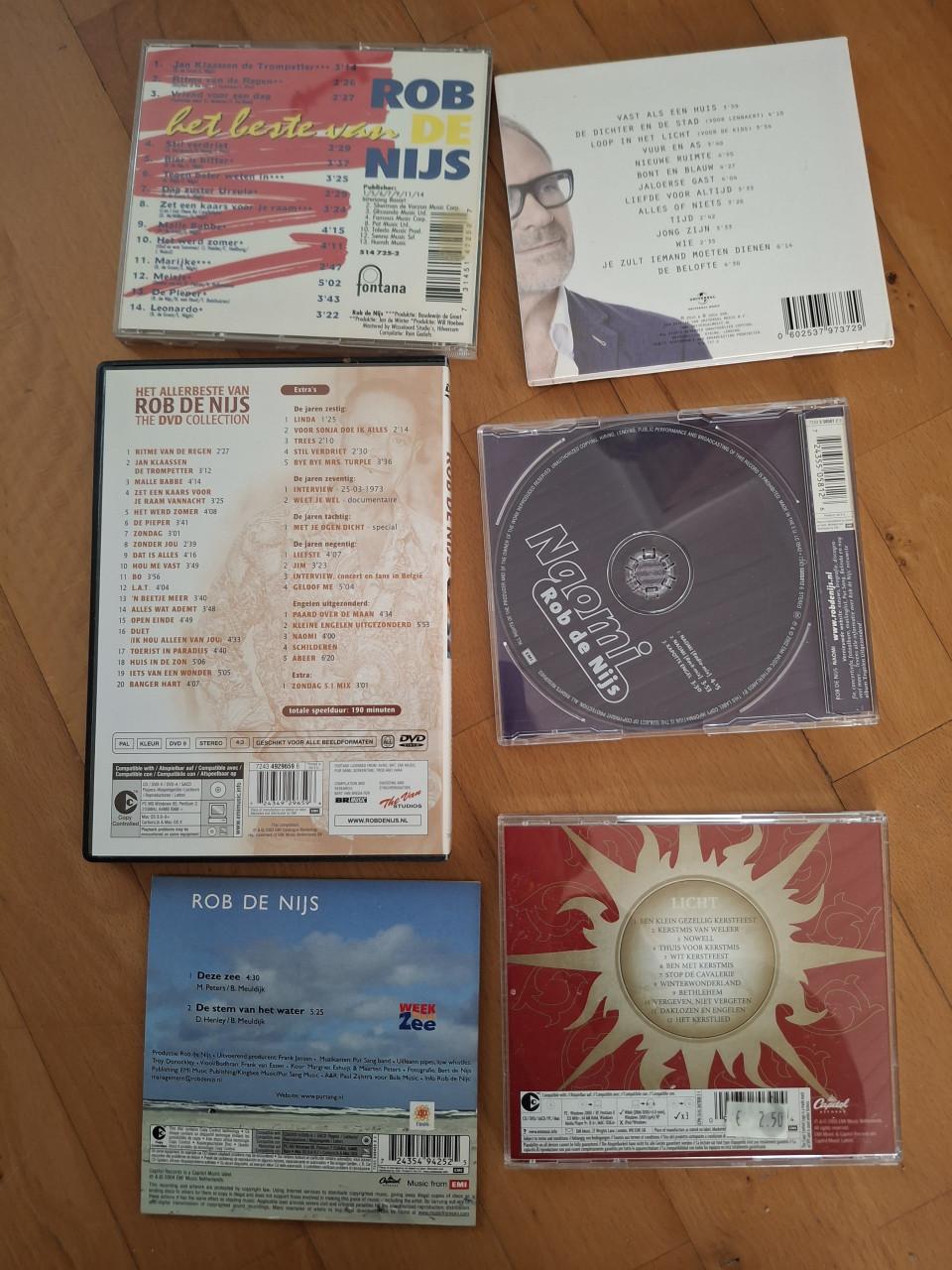Rob De Nijs CD's + DVD