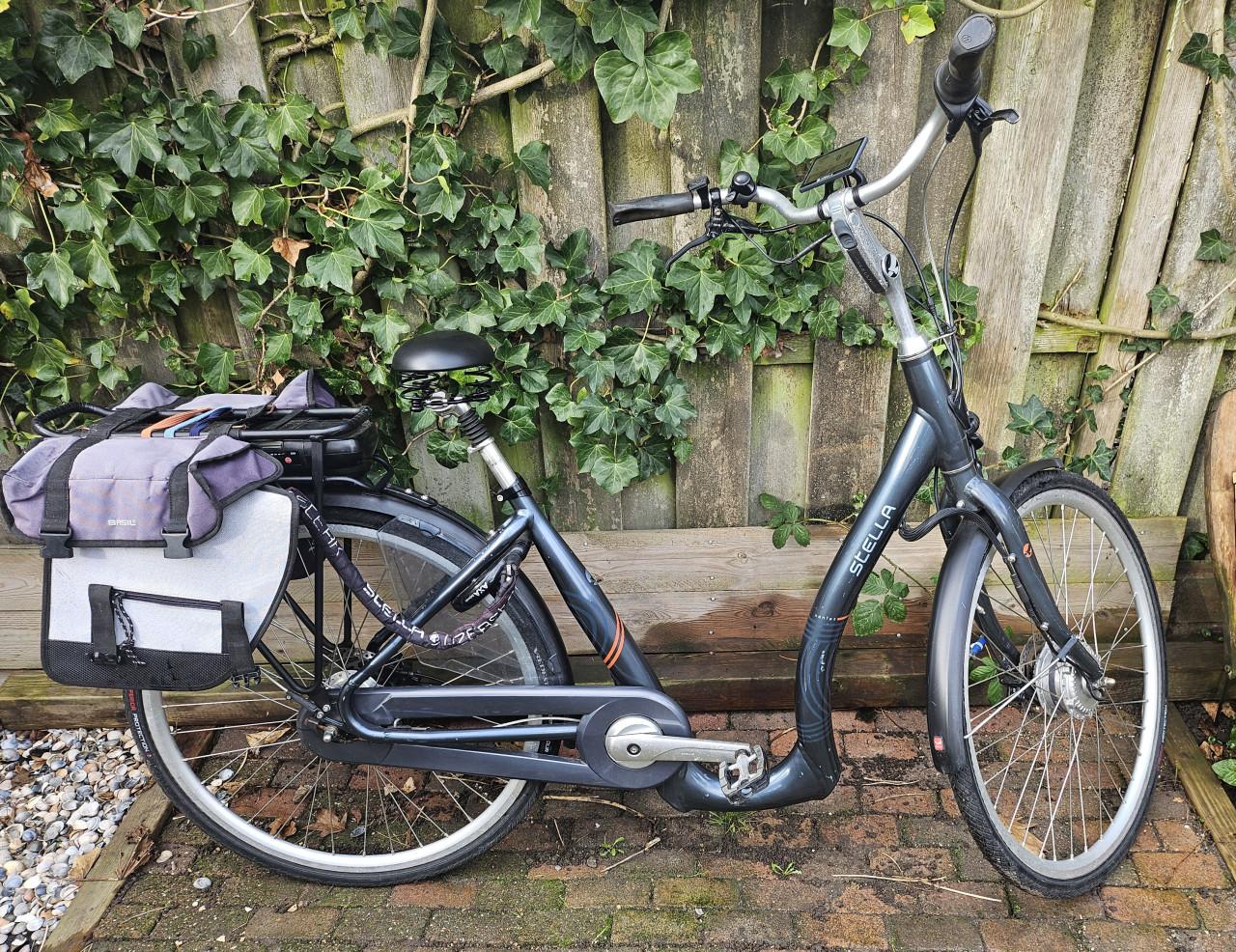 Stella Nantes lage instap e- bike maar 750 km