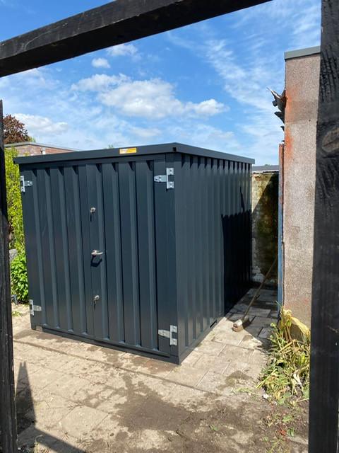 Opslagcontainer / tuinopslag / tuincontainer