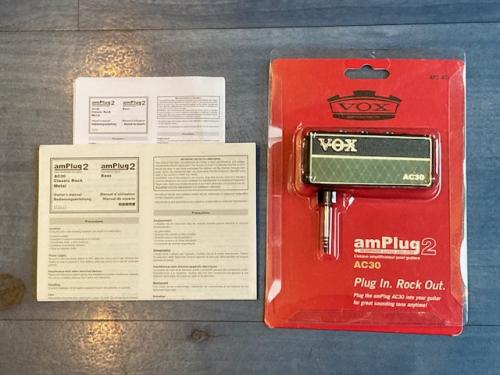 VOX Amplug AC30 - Koptelefoon Gitaarversterker