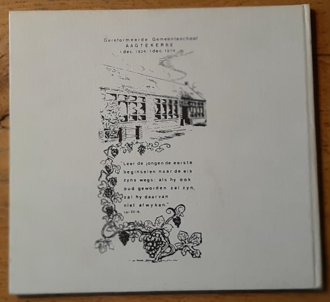 Herdenking van het 50-jarig bestaan v.d. School der Geref. Gem. Aagtekerke