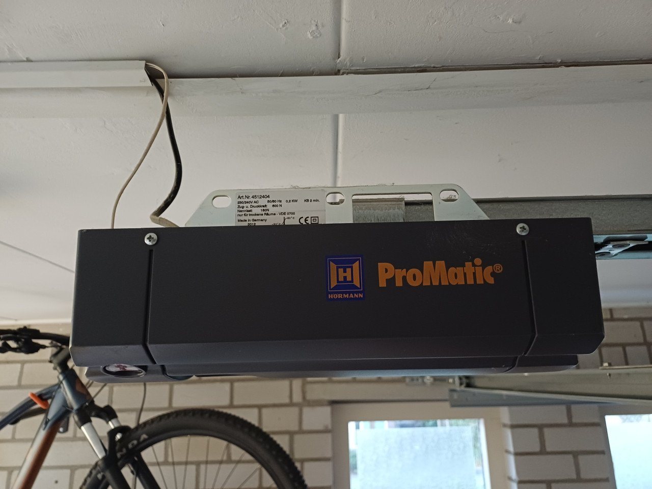 Hörmann elektrische garagedeur