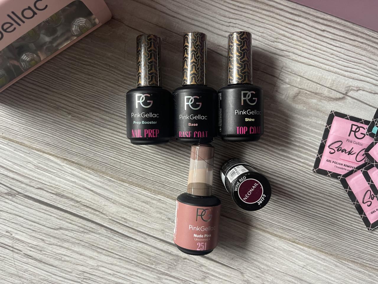 Pink gellac complete startersset