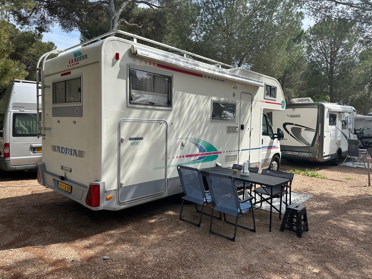Adria Adriatik 660DP - (Airco) Camper - 6 personen - 2003