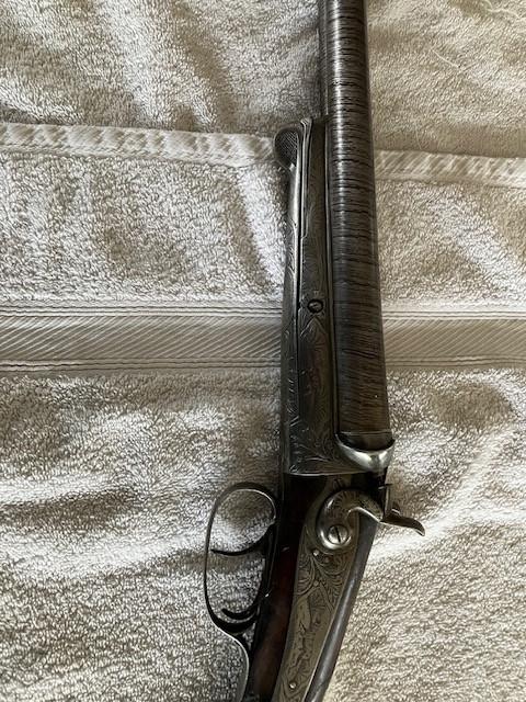 Antiek vrijgesteld Jachtgeweer uit 1850