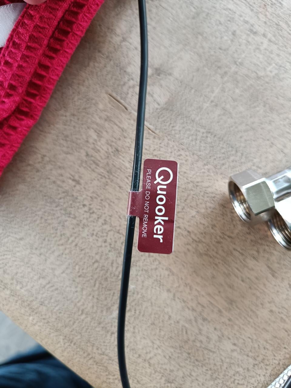 Quooker Front kokendwaterkraan mat zwart
