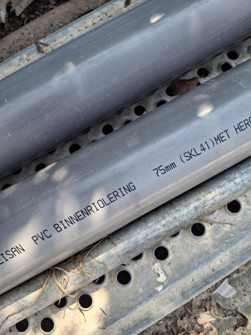 PVC buizen, diverse maten