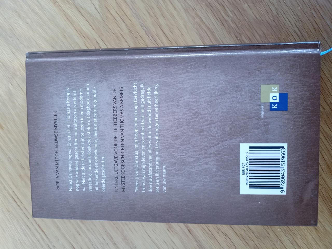 Dagboek Thomas á kempis