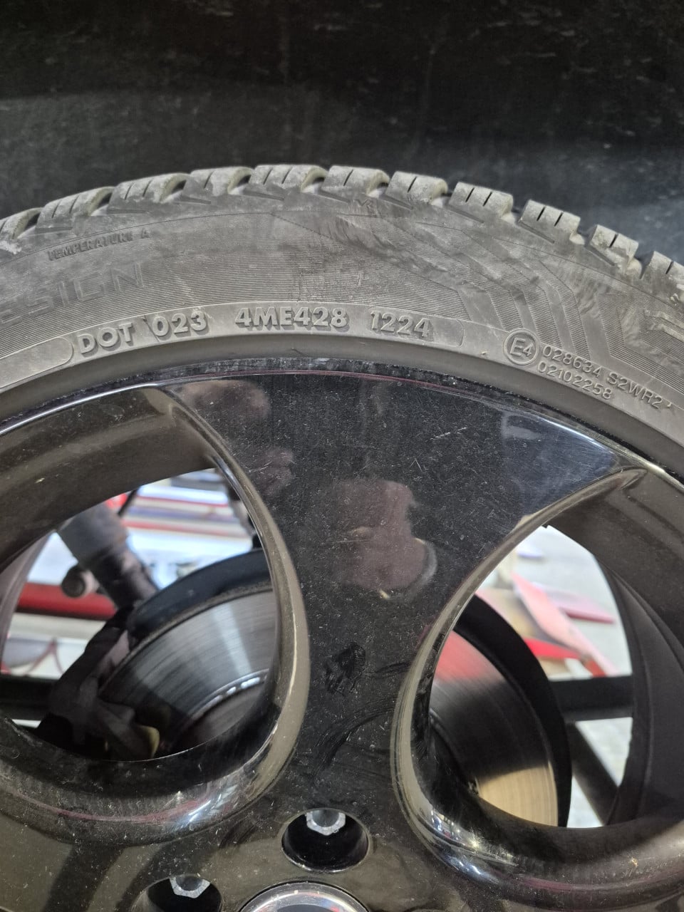 Velgen 4 stks met goede banden