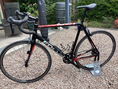 Nette Racefiets Focus Cayo XL, 60 cm, c/t aluminium frame, carbon voorvork.