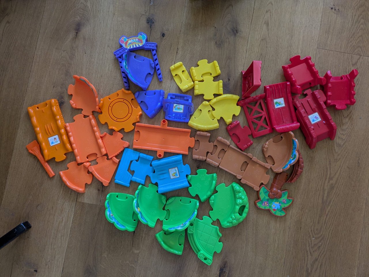 Uitgebreide set VTech Zoef zoef dieren (3 zakken vol!)