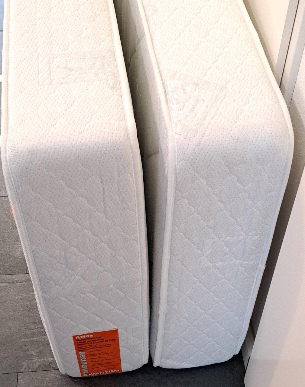 2 x Binnenveringsmatras ● 70x200x21 cm ● SG 40 ● H3
